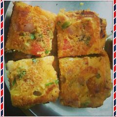 A picture of Besan Suji Toast.