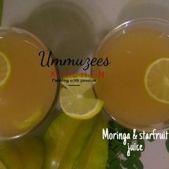 A picture of Moringa And Starfruit Juice.