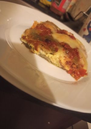 Una foto de Lasagna de berenjenas
