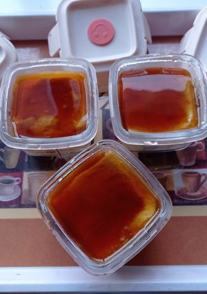 Foto resep Pudding roti tawar saus gula karamel