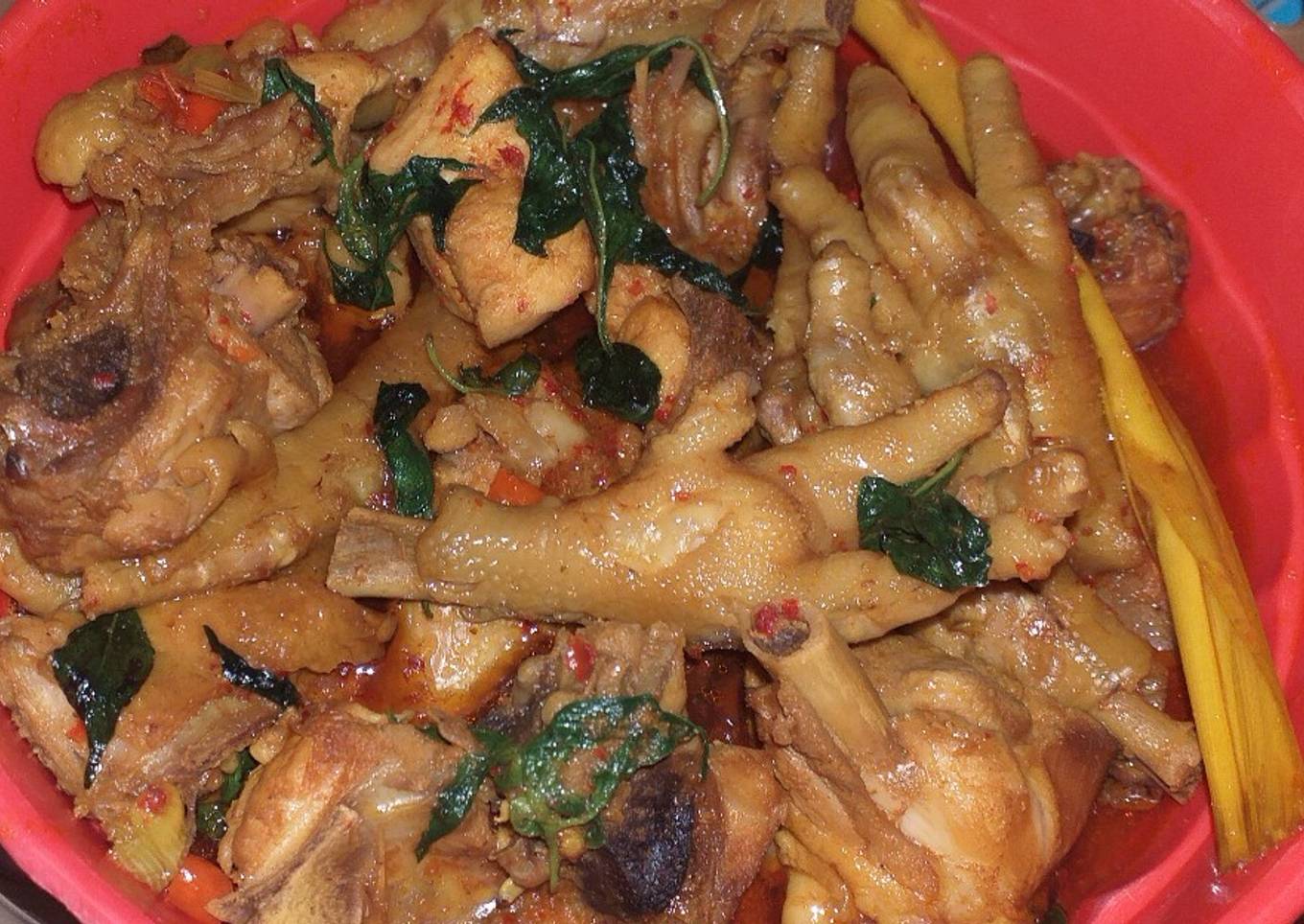 Rica rica ayam kemangi