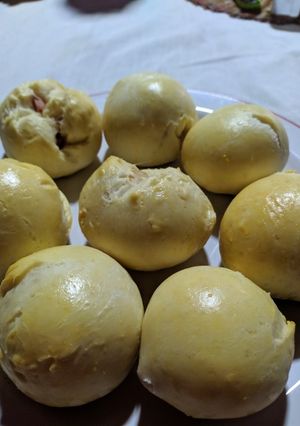 Una foto de Pancitos rellenos
