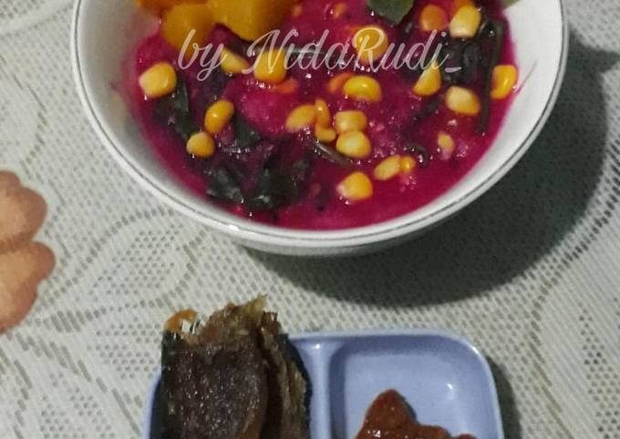 Resep Bubur Manado Buah Naga Anti Gagal