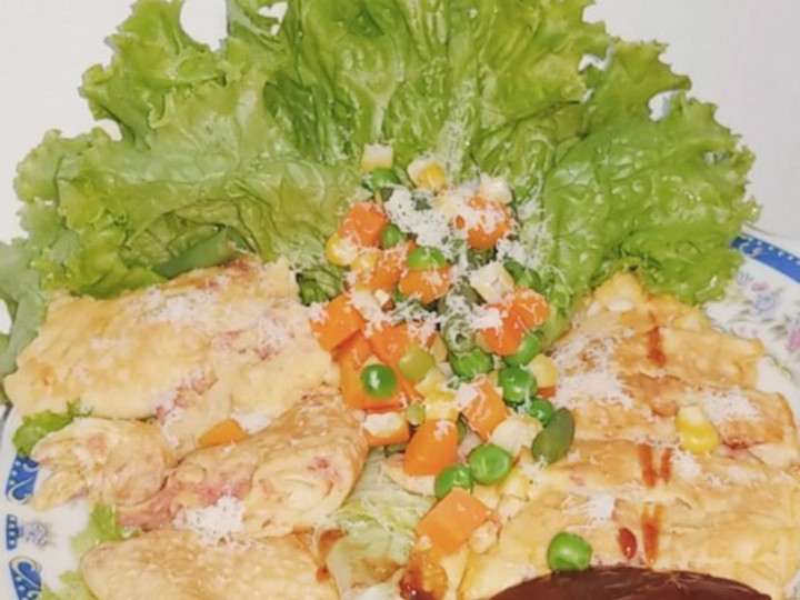 Resep Kornet Telur Salad Anti Gagal