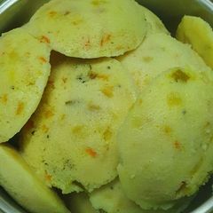 Vegetable idli A picture of Vegetable idli.