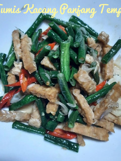 Foto resep Tumis Kacang Panjang Tempe
