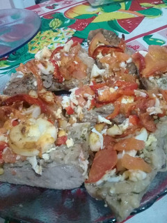 Una foto de Matambre a la pizza en horno
