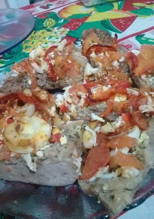 Una foto de Matambre a la pizza en horno