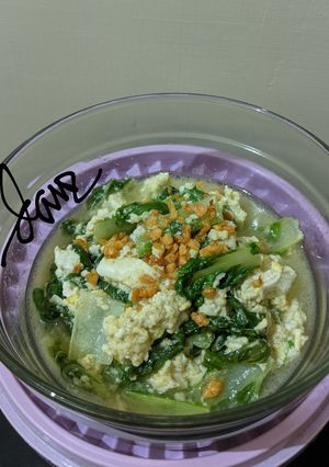 Foto resep Tumis Sawi 🥬Telur🥚