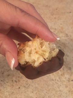 Una foto de Macaroon de coco