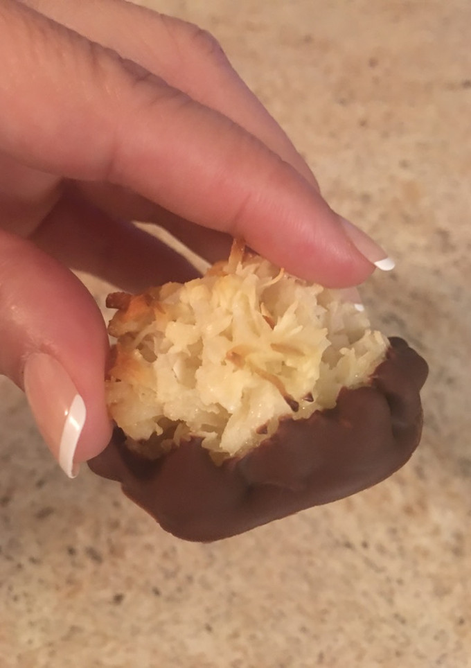 Una foto de Macaroon de coco