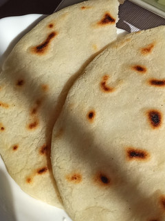 Una foto de Arepas sencillas