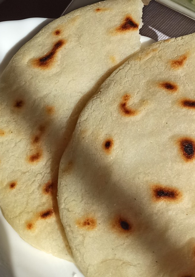 Una foto de Arepas sencillas