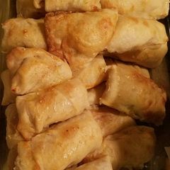 A picture of Potato knishes.