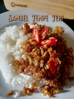 Foto resep Sambel tempe teri