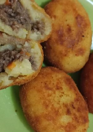 Foto resep Kroket kentang isi daging