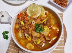 Foto resep Lontong kikil Surabaya