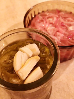 A picture of Sweet Pickled Green Chillies.