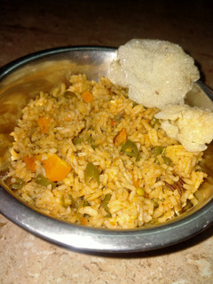 வெஜிடேபிள் பிரிஞ்சி(brinji rice recipe in tamil) செய்முறை முக்கிய புகைப்படம்