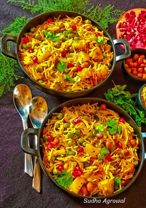 A picture of Savory Vermicelli (Namkeen Jave).