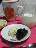 Desayuno y merienda tipo para dieta /incluye colaciones