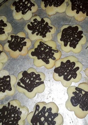 Una foto de Galletitas de limón y chocolate