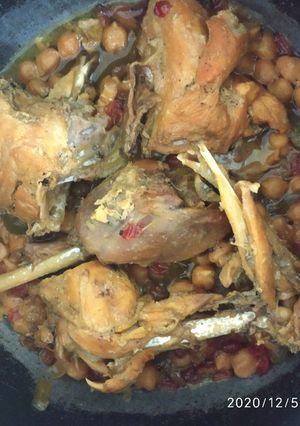 عکسی از دستور چلو خروس 🐓