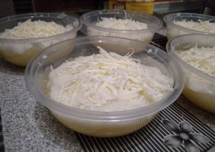 Resep: Bubur Singkong Thailand Yang Mudah