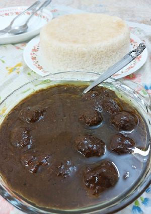 عکسی از دستور فسنجون معرکه🤭😋