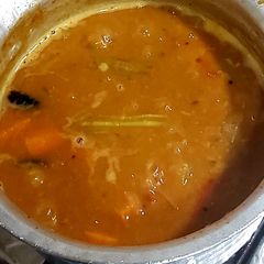 A picture of Sambhar😋.