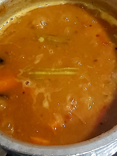 A picture of Sambhar😋.