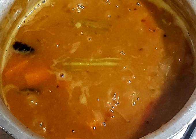 Recipe of Homemade Sambhar😋