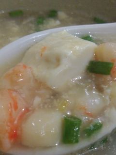 冬蓉海鮮豆腐羹 的食譜成品照片