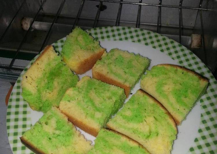 bolu rainbow sederhana