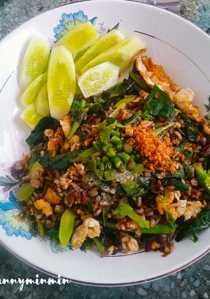 รูปของ ข้าวผัดคะน้า