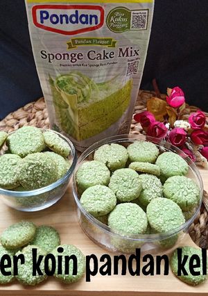 Foto resep Kuker koin pandan kelapa