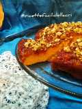 Torta rovesciata di zucca caramellata e mandorle