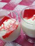 Jelly with Peshawar ice cream