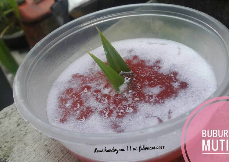 Cara termudah untuk Cepat SempurnaBubur sagu mutiara