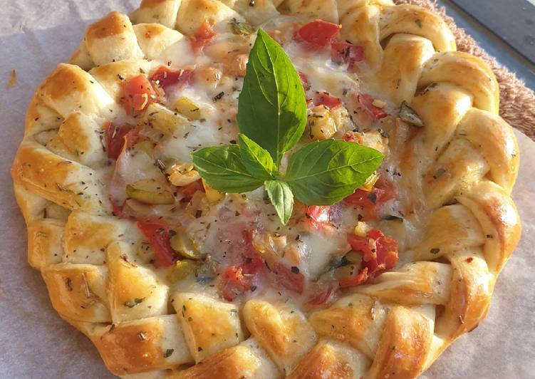 Comment Cuisiner Tarte Tomates Courgettes Mozza