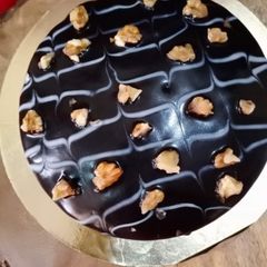 A picture of Chocolate walnut brownie.