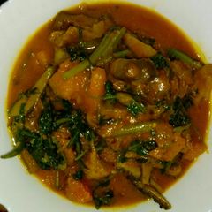A picture of Summer veg curry.
