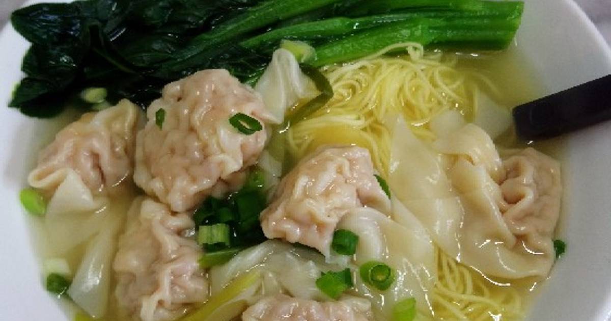 Resep Wonton Noodle Oleh Mamae Erren Cookpad