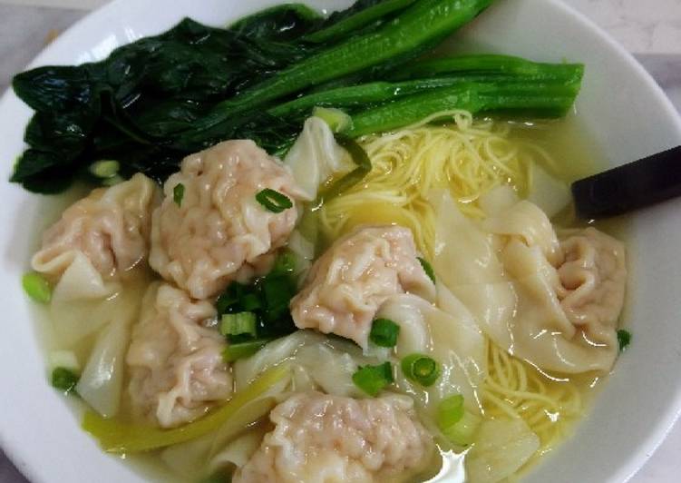 Resep Wonton noodle, Enak Banget