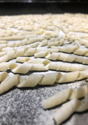 Una foto de Fussili al fierrito