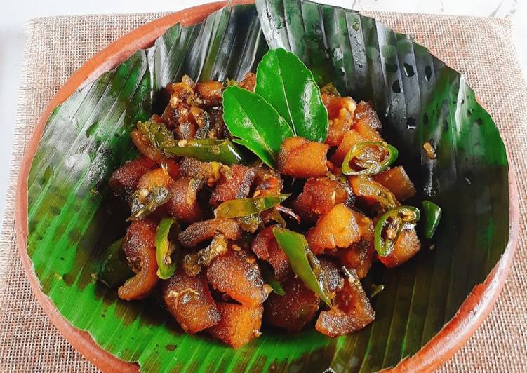 Recipe: Tasty Tumis Kikil Cabe Ijo
