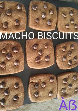 A picture of Macho biscuits.