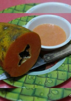 Foto resep Pure Papaya (mpasi 6-9bulan)
