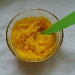 A picture of Carrot semolina upma.