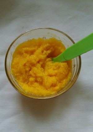A picture of Carrot semolina upma.